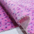 100% Polyester gedruckter Hasenfleece -Stoff